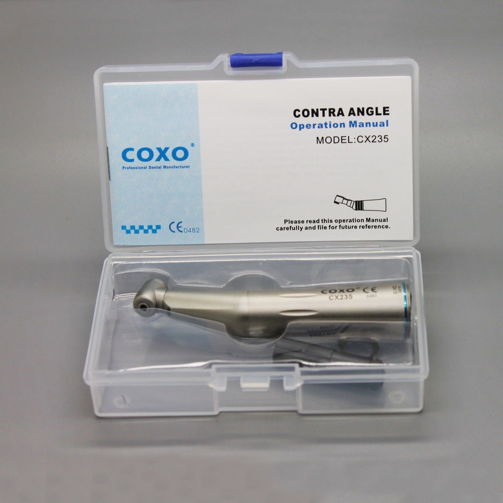 COXO®コントラアングルハンドピースCX235-1C（ライト付き、内部注水）